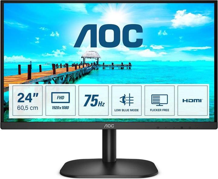 Produktbild AOC 24B2XHM2 (1920 x 1080 Pixel, 23.80")