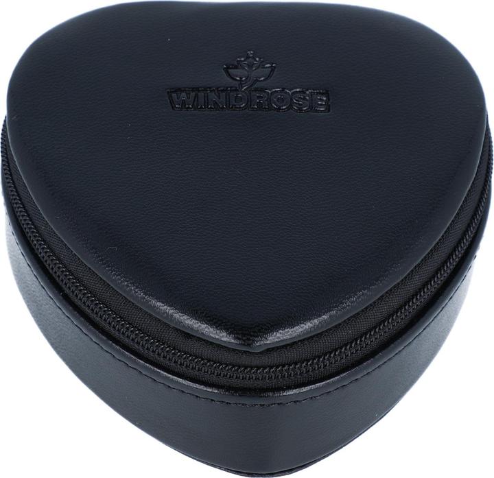 Produktbild Windrose Merino Moda Schmuckdose Leder 9 cm