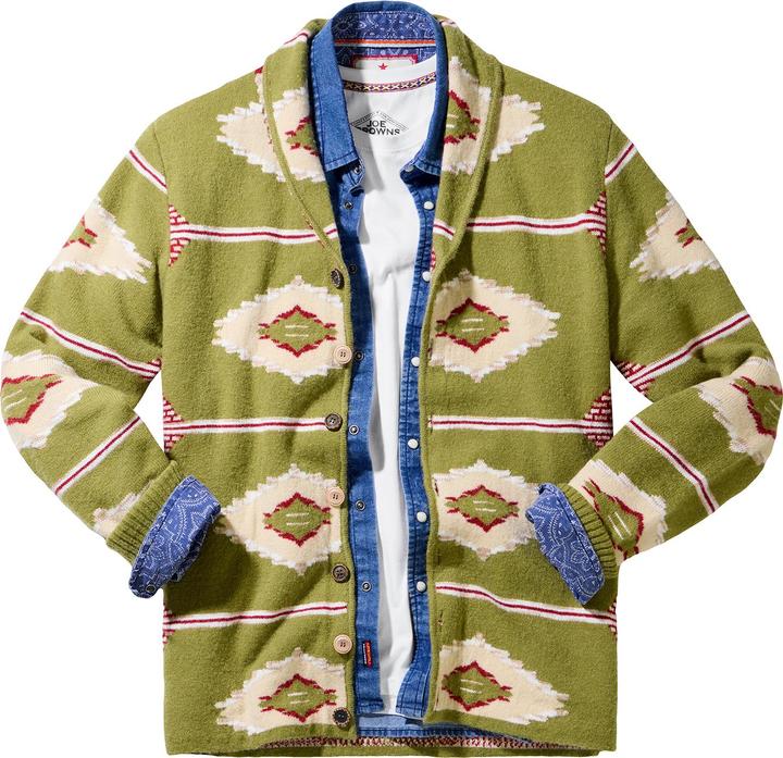 Actual product image Joe Browns Aztec Shawl Cardigan (XXL)