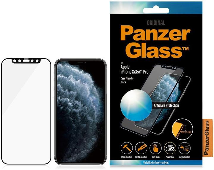 Actual product image PanzerGlass Case Friendly (1 Piece, Realme 11 Pro+, Apple iPhone X)