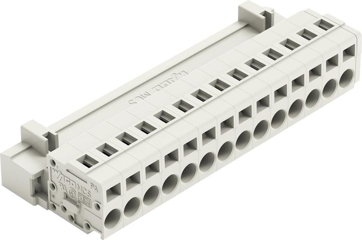Immagine prodotto Wago Connettore maschio (standard) Numero totale di poli 14 721-614 Passo: 5 mm 25 unità (721-614)