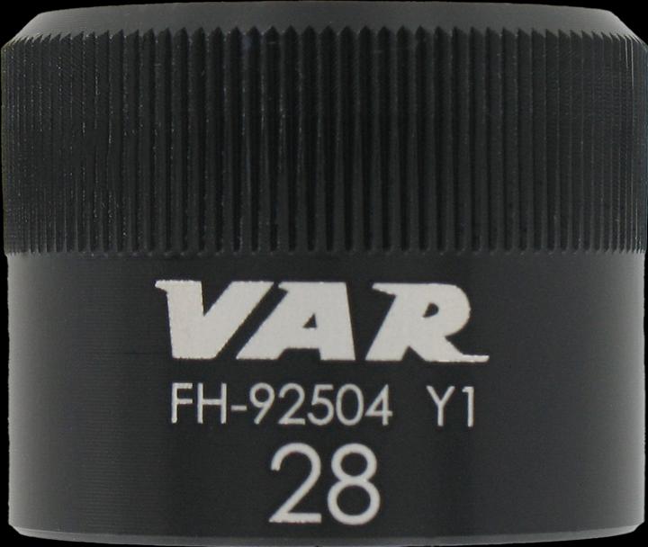 Actual product image VAR Steckschlüssel 6-Kant schwarz