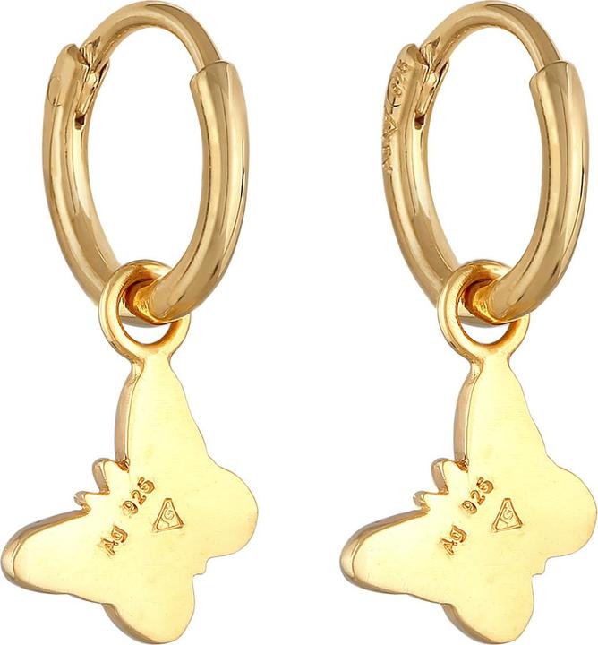 Image du produit Elli Boucles d'oreilles créoles papillon 925 argent (Argent sterling 925)