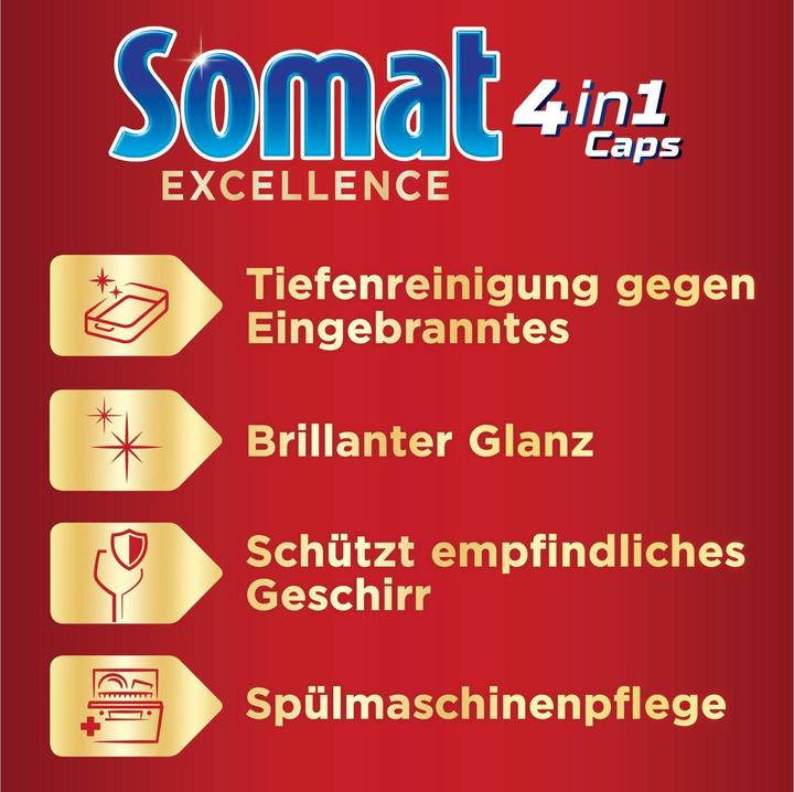 Produktbild Somat Excellence 4in1 (Tabs, Caps, 48 x)