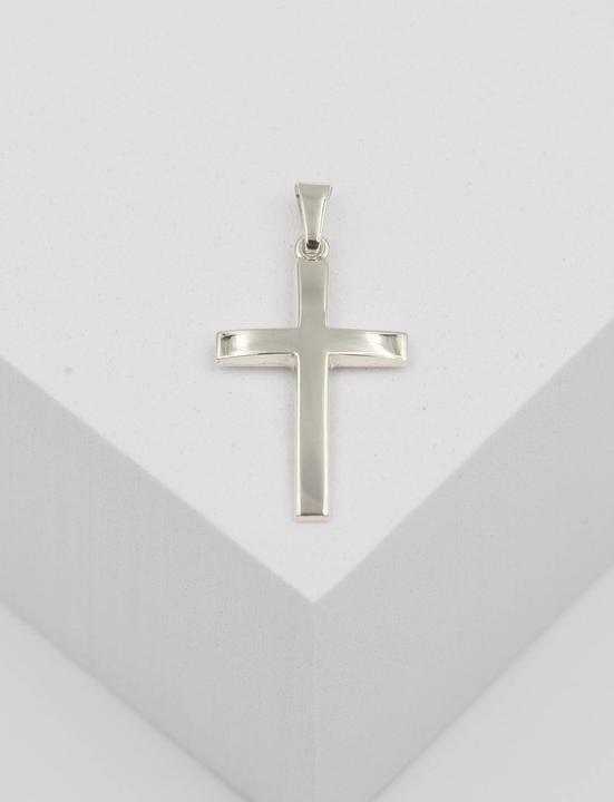Image du produit Muau Croix à poutre (Or blanc)