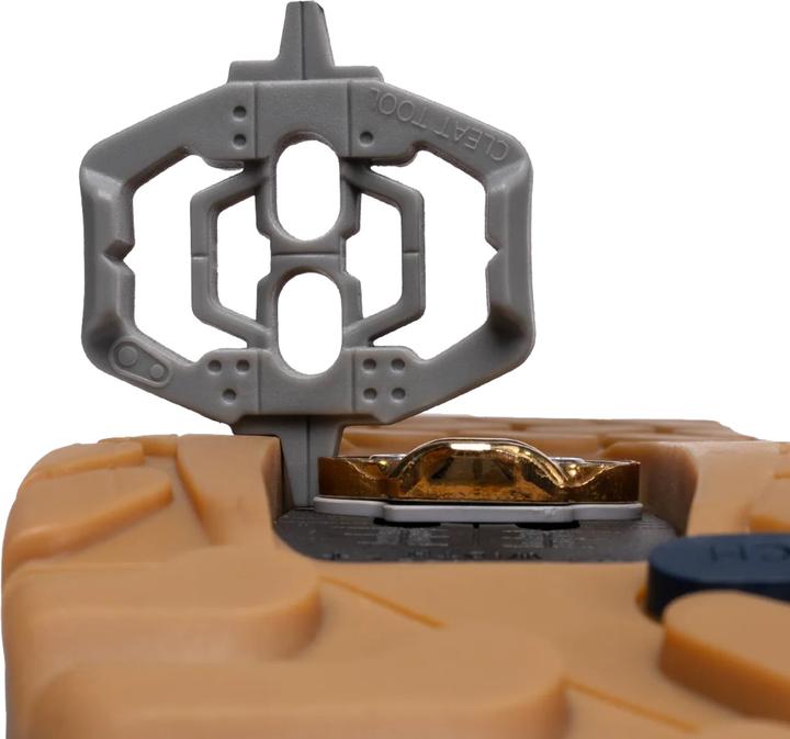 Actual product image Crankbrothers Cleat Tool for, SPD™, TIME™ ATAC Cleats, grey
