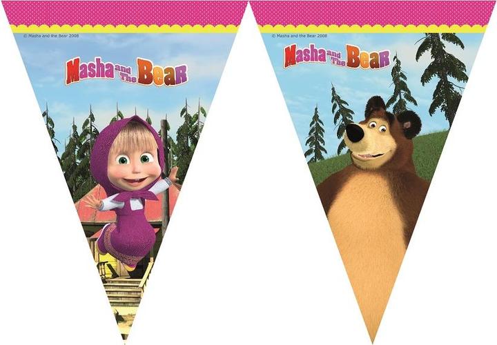 Produktbild Procos Mascha und der Bär - Wimpel