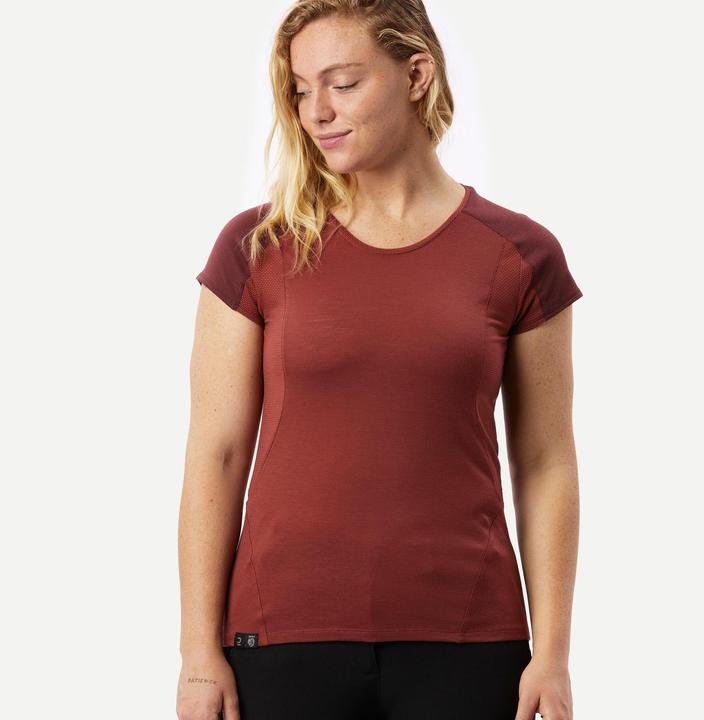 Simond Merinoshirt Damen kurzarm - MT500