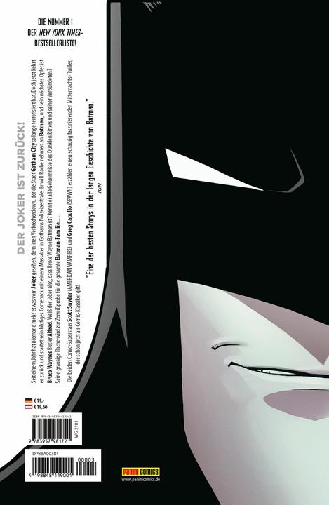 Immagine prodotto Panini Batman 03. Der Tod der Familie (Tedesco, Scott Snyder, 2015)