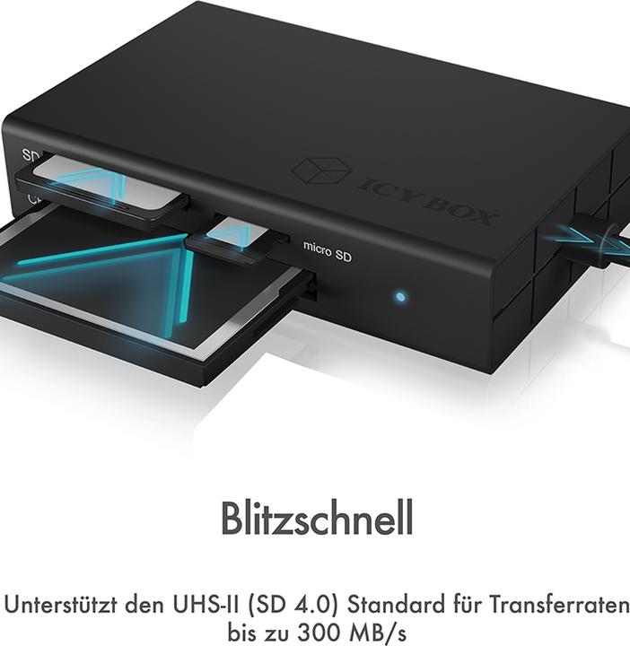 Produktbild Icy Box IB-CR401-C3 (USB-C)