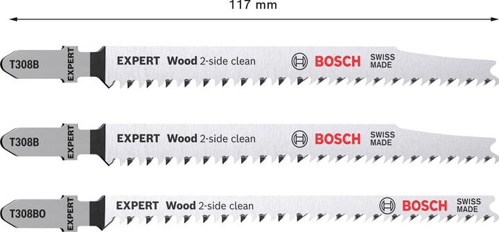 Actual product image Bosch Professional Zubehör Expert jigsaw blade set