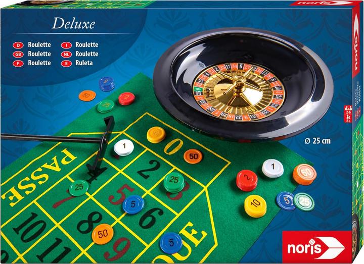 Produktbild Noris Roulette Deluxe Set (Deutsch, Französisch, Italienisch, Englisch)