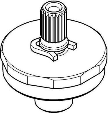 Actual product image Grohe Spindle extension