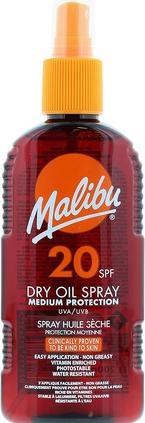 Immagine prodotto Malibu Olio secco spray (Spray solare, SPF 20, 200 ml)