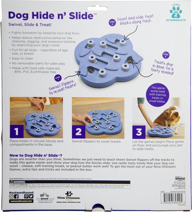Produktbild Nina Ottosson Dog Hide N' Slide (Intelligenzspielzeug Hund)