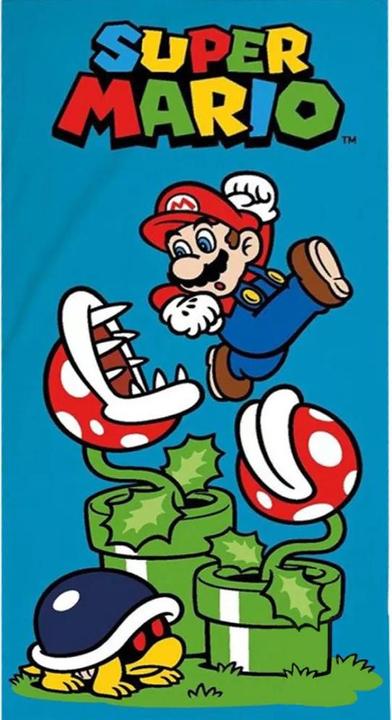Produktbild Character World Super Mario Badetuch (70 x 140 cm)