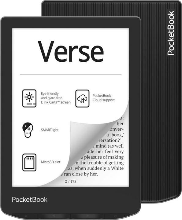 Produktbild PocketBook Verse (6", 8 GB, Mist Grey)