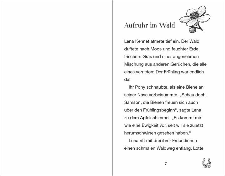 Immagine prodotto Loewe Ponyhof Apfelblüte (Band 22) - Lena und Samson retten den Wald (Tedesco, Saeta Hernando, Sandra Margineanu, Pippa Giovane, 2024)