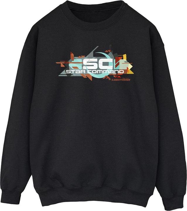 Actual product image Disney Mens Lightyear Star Command Graphic Title Sweatshirt (XXL)