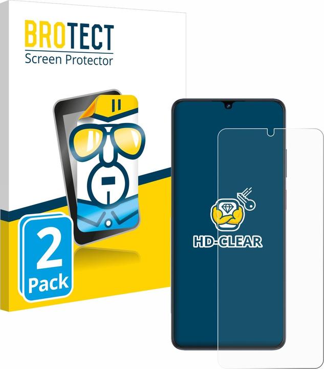 Productafbeelding BROTECT Schermbeschermer Clear (2 Stuk, ZTE Blade V50)