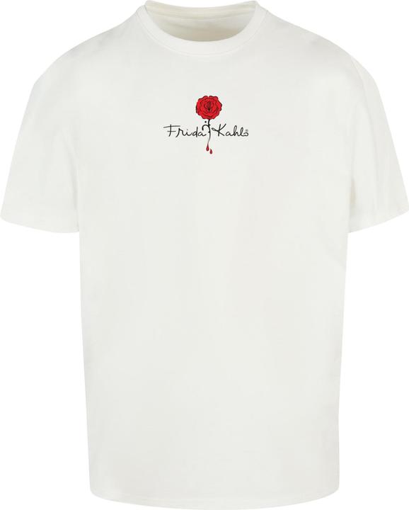 Immagine prodotto Merchcode Frida Kahlo - Maglietta oversize con logo rosa - 116581 (S)