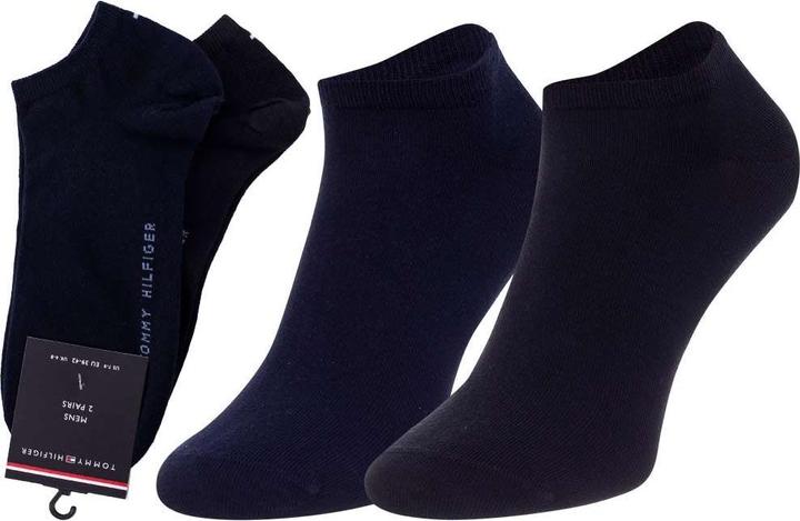 Actual product image Tommy Hilfiger Mix Men's Socks Foot Socks 2p Navy/Black 39-42 (39 - 42)