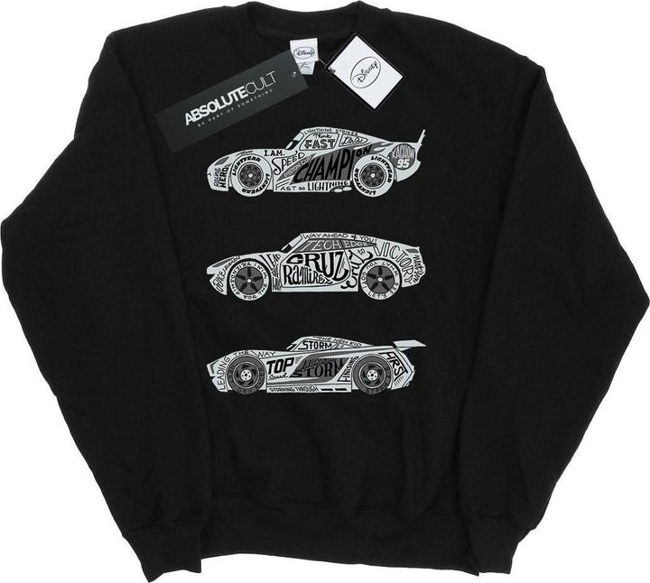 Produktbild Disney Cars Text Racers Sweatshirt (XXL)
