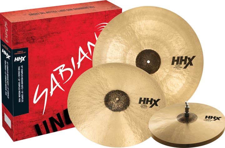 Sabian HHX Complex Performance Cymbalset, 3 pieces (Cymbal)