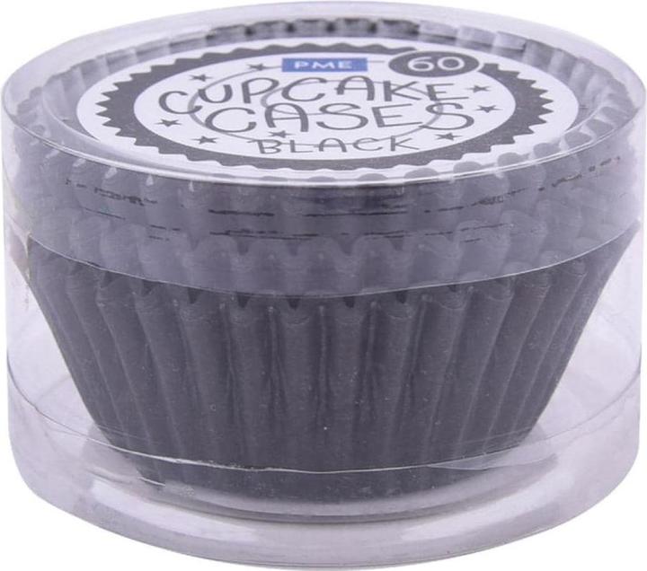 Immagine prodotto PME Teglia per cupcake nera, 60 pezzi (5 cm)