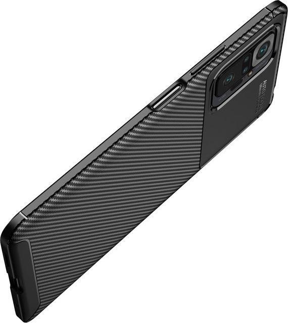 Productafbeelding MU Style Koolstofvezel TPU Softcase-serie (Xiaomi Redmi Note 10 Pro)