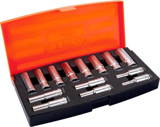 Image du produit Bahco toppesaet 3/8" long 14 dele 6-19mm (3/8")