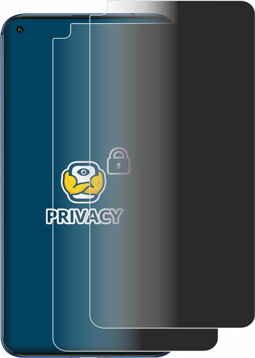 Productafbeelding BROTECT Anti-spionnetje privacyfolie Beschermfolie tegen blauw licht (2 Stuk, Huawei Nova 5T)