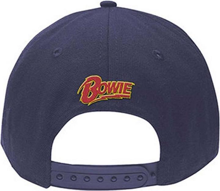 Immagine prodotto David Bowie Cappello da baseball unisex adulto con logo Flash (Taglia unica)