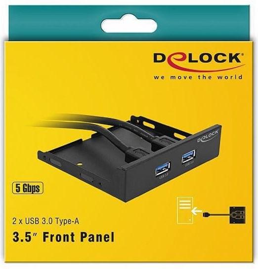Produktbild Delock 2x USB 3.0 Hub Front Panel