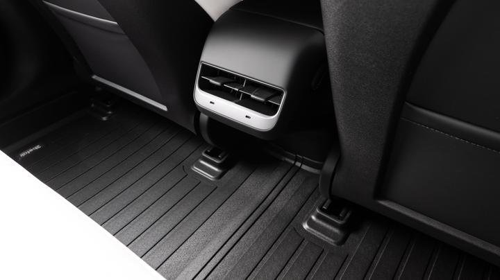 Image du produit 2befair Kit de tapis tous temps pour l'intérieur de la Tesla Model 3 (2 tapis avant + 2 tapis arrière)