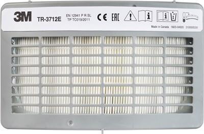 Immagine prodotto 3M Filtro antiparticolato P3 TR-3712E per la protezione respiratoria con soffiatore TR-300+, al pezzo (1 x)