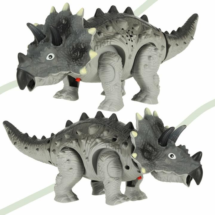 Image du produit Kik Laufender Dinosaurier Triceratops mit Licht und Geräuschen