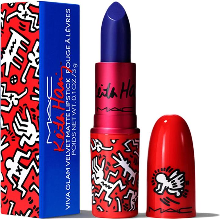 Produktbild MAC Cosmetics Viva Glam X Keith Haring (canal blue)