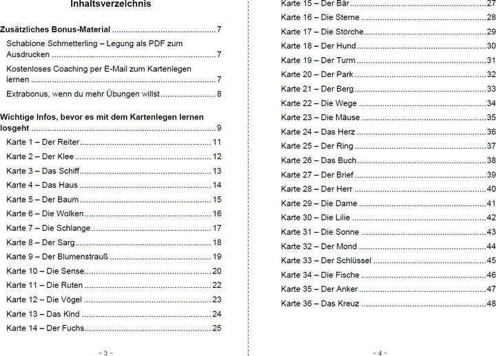 Actual product image Kartenlegen lernen mit 40x Lenormand Power bei Veränderungen (German, Angelina Schulze, 2020)