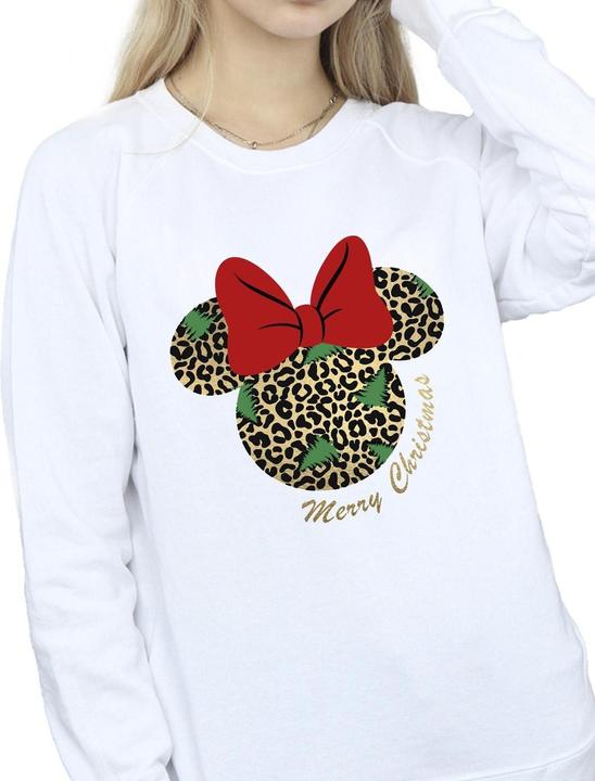 Produktbild Disney Minnie Mouse Leopard Christmas Sweatshirt (S)