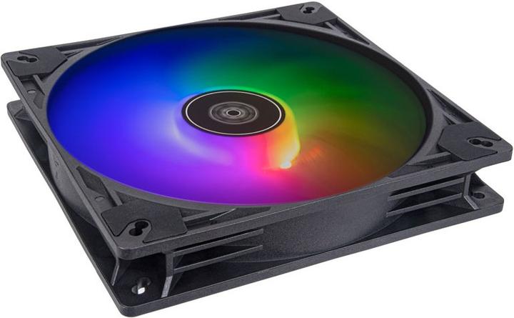 Produktbild Silverstone SST-VS140B-ARGB - VISTA Performance enhanced 140mm PWM ARGB fan, black (140 mm, 1 x)
