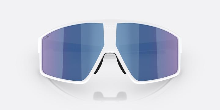 Actual product image Bliz P002 (White, Smoke w Iceblue multi, Smoke with Blue Multi Cat. 3)