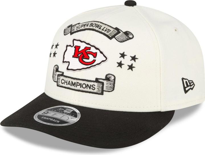 New Era Kansas City Chiefs Super Bowl 2023 Locker Room 9Fifty (One Size)