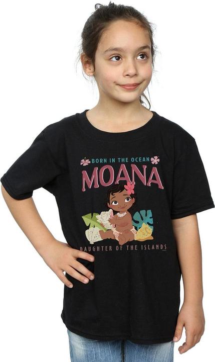 Immagine prodotto Disney Moana Born In The Ocean Maglietta Ragazze (152, 158)