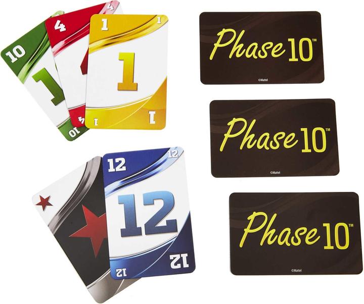Immagine prodotto Mattel Games Phase 10 (Tedesco, Inglese, Francese, Italiano)