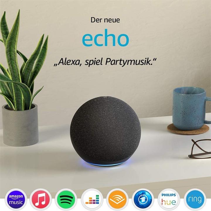 Actual product image Amazon Echo (4th Generation) (Amazon Alexa)