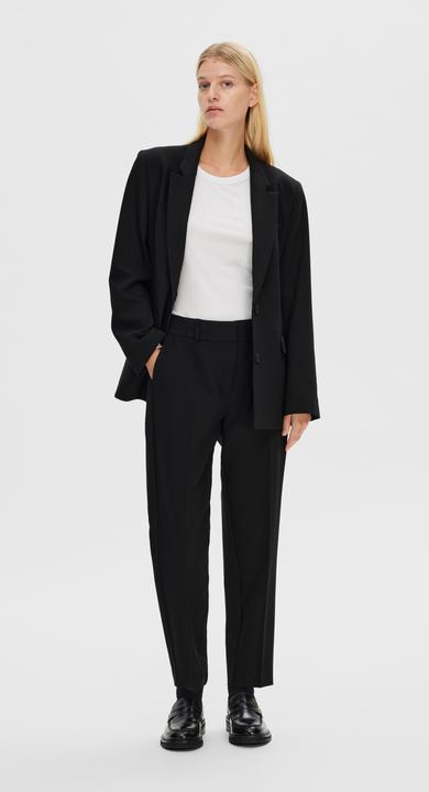 Actual product image Selected Femme Slim Fit Cropped Trousers (38)