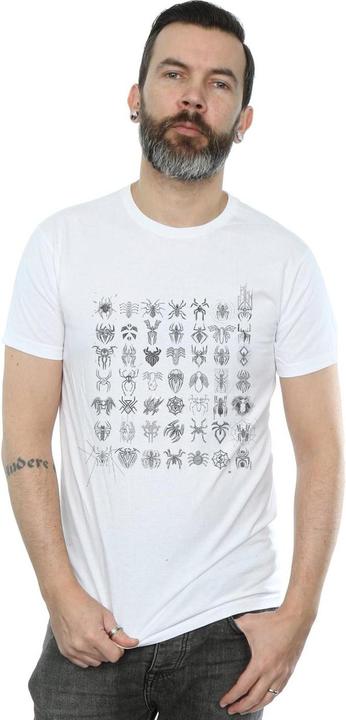 Produktbild SpiderMan Spidey Symbols Sketched TShirt (3XL)