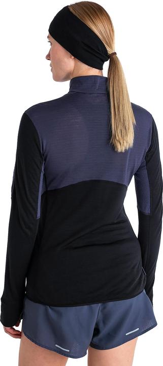 Actual product image Icebreaker Women Merino 200 Realfleece Descender LS Half Zip (XL)