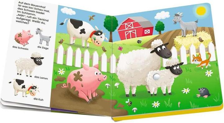 Actual product image Ravensburger Play+ My very first sound book: baby animals (German)